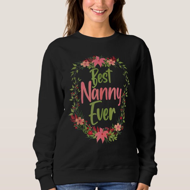 Camiseta Melhor Dia de as mães da Nanny (Frente)