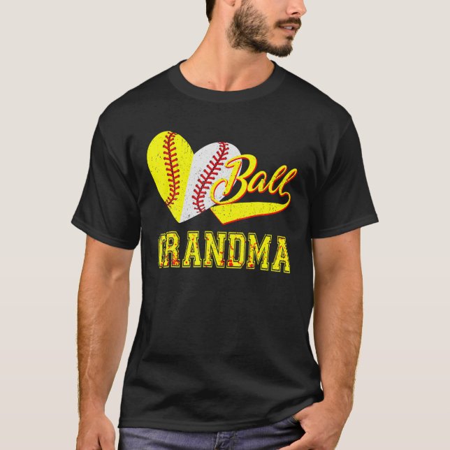 Camiseta Melhor Dia de as mães De Avó Engraçado (Frente)