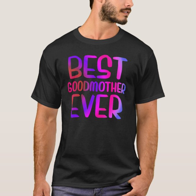 Camiseta Melhor Dia de as mães De Madrinha (Frente)