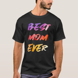Camiseta Melhor Dia de as mães Feliz de Mãe