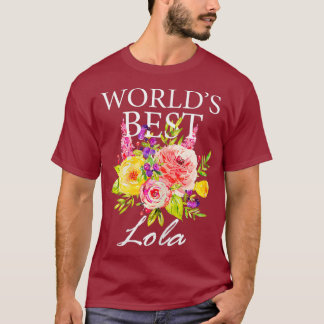 Camiseta Melhor Dia de as mães Lola Filipino Avó