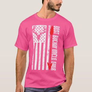 Camiseta Melhor Dia de os pais De Caça Ao Tio Ever Deer