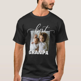 Camiseta Melhor Dia de os pais de Fotografia do GRANDPA