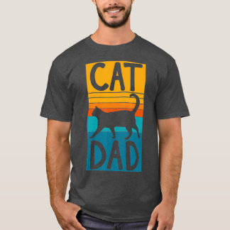 Camiseta Melhor Dia de os pais de Gato Pai Pessoal Gatinho 