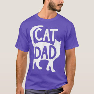 Camiseta Melhor Dia de os pais De Gato Pai Pessoal Gatinho