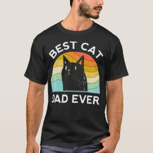 Camiseta Melhor Dia de os pais de gatos Gatinho Papão