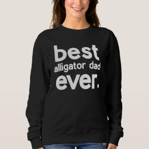 Camiseta Melhor Dia de os pais de Pai Alligator