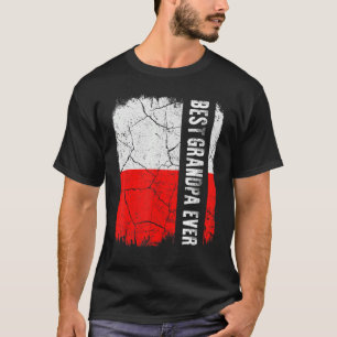 Camiseta Melhor Dia de os pais de Sinalizador do Vovô Polon