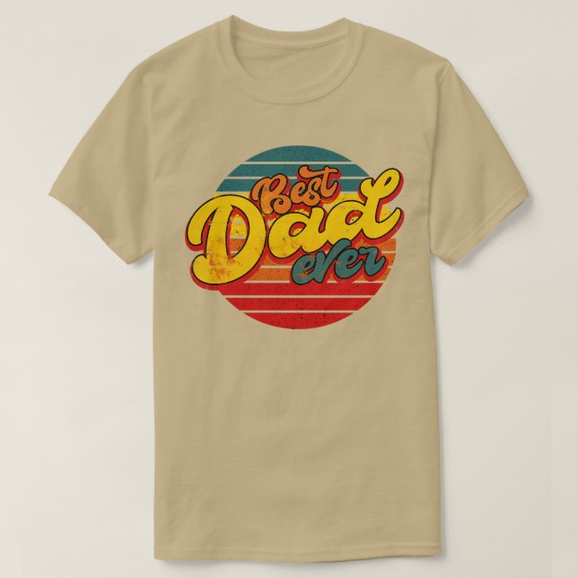 Camiseta Melhor Dia de os pais Nunca (Frente do Design)