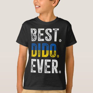 Camiseta Melhor Dido de Sempre Avô Ucraniano Avô Ucrânia