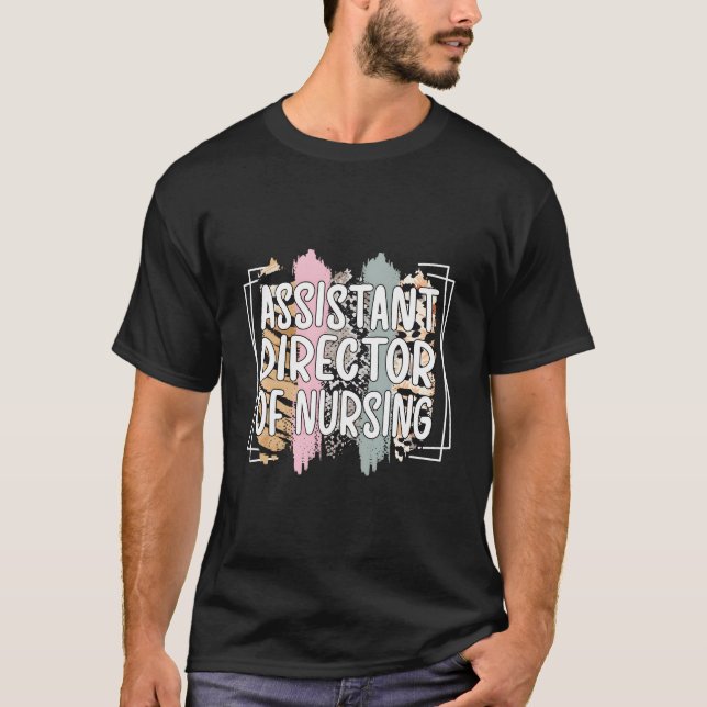 Camiseta Melhor Diretor Assistente De Apreciação De Enferma (Frente)