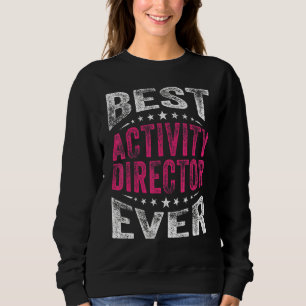 Camiseta Melhor Diretor de Atividade Alguma Vez Profissiona