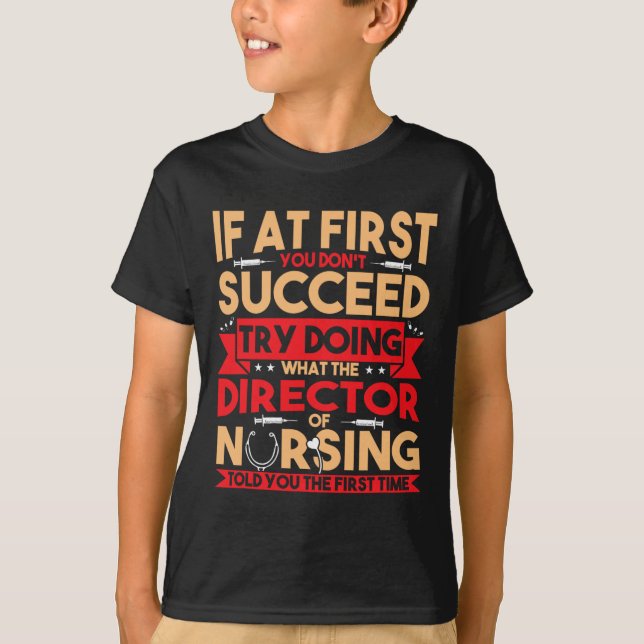 Camiseta Melhor Diretor De Presentes De Apreciação De Enfer (Frente)