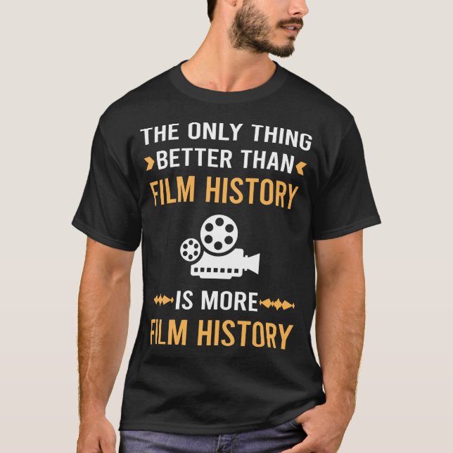 Camiseta Melhor do que a história do filme (Frente)