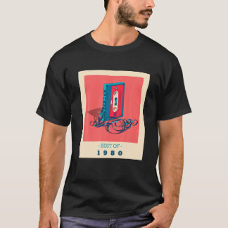 Camiseta Melhor Do Que O Vin De Fita Cassete De aniversário