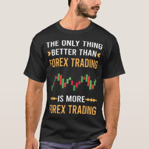 Camiseta Melhor do que Trader de Negociação de Forex