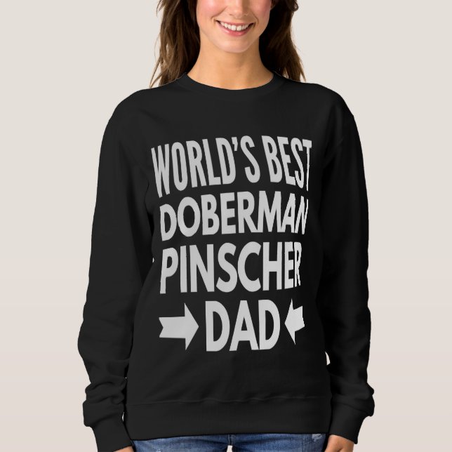Camiseta Melhor Doberman Pinscher (Frente)