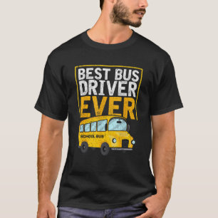 Camiseta Melhor Driver De Barramento Já Engraçado Barrament