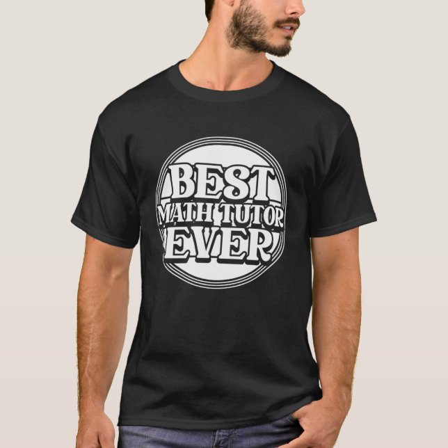 Camiseta Melhor Educação de Professor de Matemática  Educad (Frente)