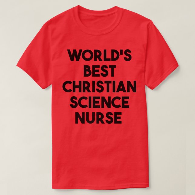 Camiseta Melhor Enfermeira Cristã Premium (Frente do Design)