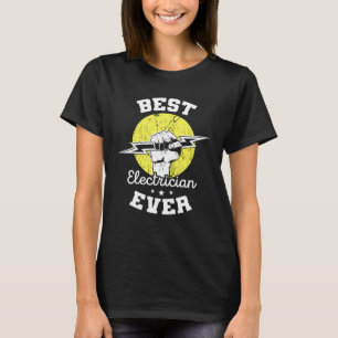 Camiseta Melhor Engenheiro Elétrico de Nunca Elétrico