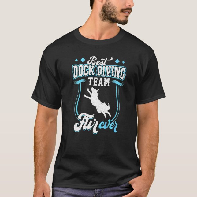 Camiseta Melhor Equipe de Diving de Dock FURever (Frente)