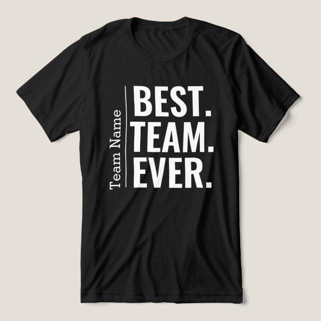 Camiseta Melhor Equipe De Funcionarios De Equipe De Colabor (Design frontal)