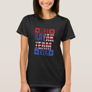 Camiseta Melhor Equipe Kayak Já Vez Que Kayaking Barco Grap