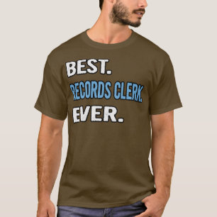 Camiseta Melhor Escritor de Registros Alguma Ideia De Prese