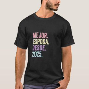 Camiseta Melhor Esposa Desde 2025