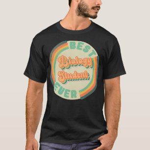 Camiseta Melhor Estudante de Biologia Já Engraçado Melhor E