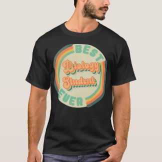 Camiseta Melhor Estudante de Biologia Já Engraçado Melhor E