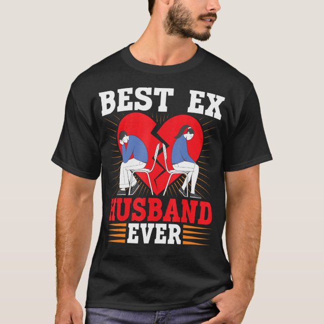Camiseta Melhor Ex-Marido Já Divorciou (Frente)