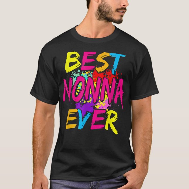 Camiseta Melhor Família Não Vinculada Nunca Mães Coloridas  (Frente)