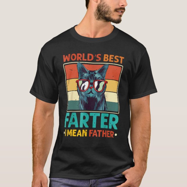 Camiseta Melhor Farto Do Mundo Quer Dizer Pai Melh (Frente)