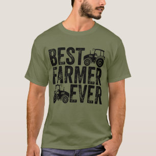 Camiseta Melhor Fazendeiro de Todos os Tempos - Amantes da