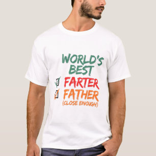 Camiseta Melhor fazendeiro/pai do mundo