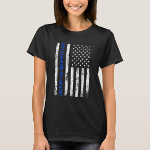Camiseta Melhor Filha De Direito De Bandeiras Retro-America