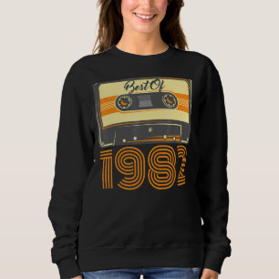 Camiseta Melhor Fita De Cassete De aniversário de 40 anos 1