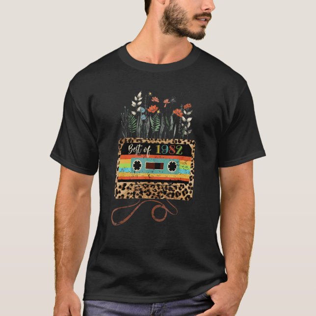 Camiseta Melhor Fita De Cassete Retro 1982 40 (Frente)