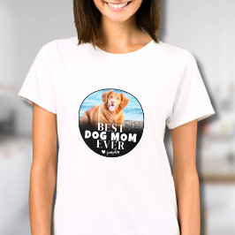Camiseta Melhor Foto Da Mãe De Cão