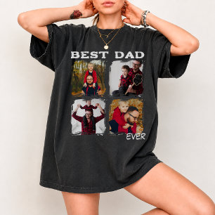Camiseta Melhor Foto de Pai foto personalizada Dia dos Pais