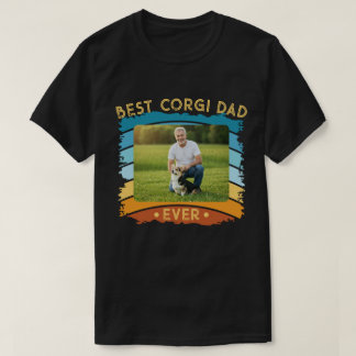 Camiseta Melhor Foto Personalizada Do Pai Corgi