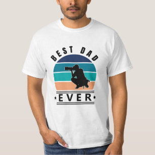 Camiseta Melhor Fotógrafo De Pai Nunca