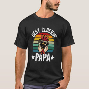 Camiseta Melhor Frango Papai Dono de Frango Criador de Fran