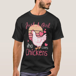 Camiseta Melhor Frango Para Mulheres Meninas Galo Aves Fran