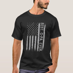 Camiseta Melhor G Pa Todos Os Estados Unidos Presente Na Ba