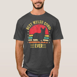 Camiseta Melhor Galês Corgi Nunca Retro Funny Cuz Vintage C