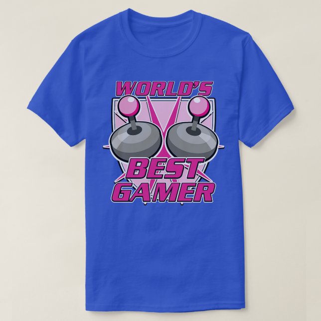Camiseta Melhor Gamer do Mundo (Frente do Design)