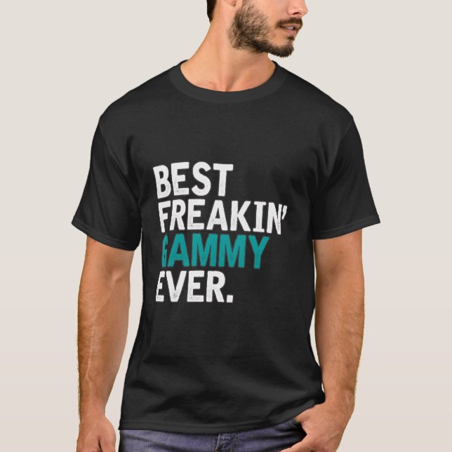 Camiseta Melhor Gammy Que Já Deu Presente Para Gammy (Frente)